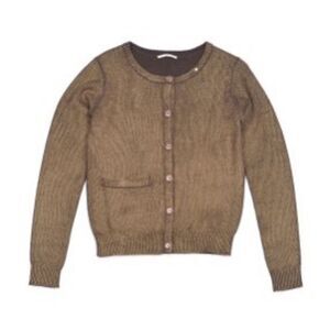 Gas Brown Wool Women's Cardigan
